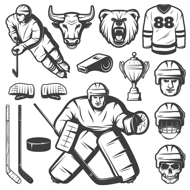 Hockey Gear Evolution